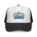 ROMO Trucker Hat — "Renewed Out, Made Over" Christian Mesh Cap