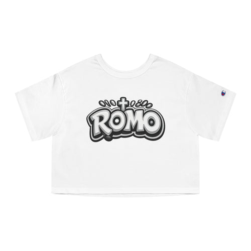 Romo Graffiti Crop T-Shirt — Women's Streetwear Graphic Tee